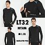 Pakaian Olahraga Baselayer Pria Slim Fit LT32