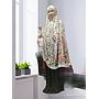 Busana Muslim Wanita Mukena Silk Kembang 2 in 1