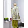Busana Muslim Wanita Mukena Silk Kembang 2 in 1