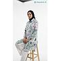 Tunik Bunga Lukis - Sage