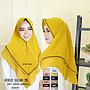 Hijab Kerudung Bergo Sulam M Ceruty Baby Doll