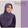 Kerudung Bergo Sabrina Kerut Bahu