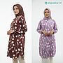Tunik Katun Rayon - Motif Tulip